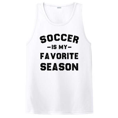 Soccer Is My Favorite Season PosiCharge Competitor Tank