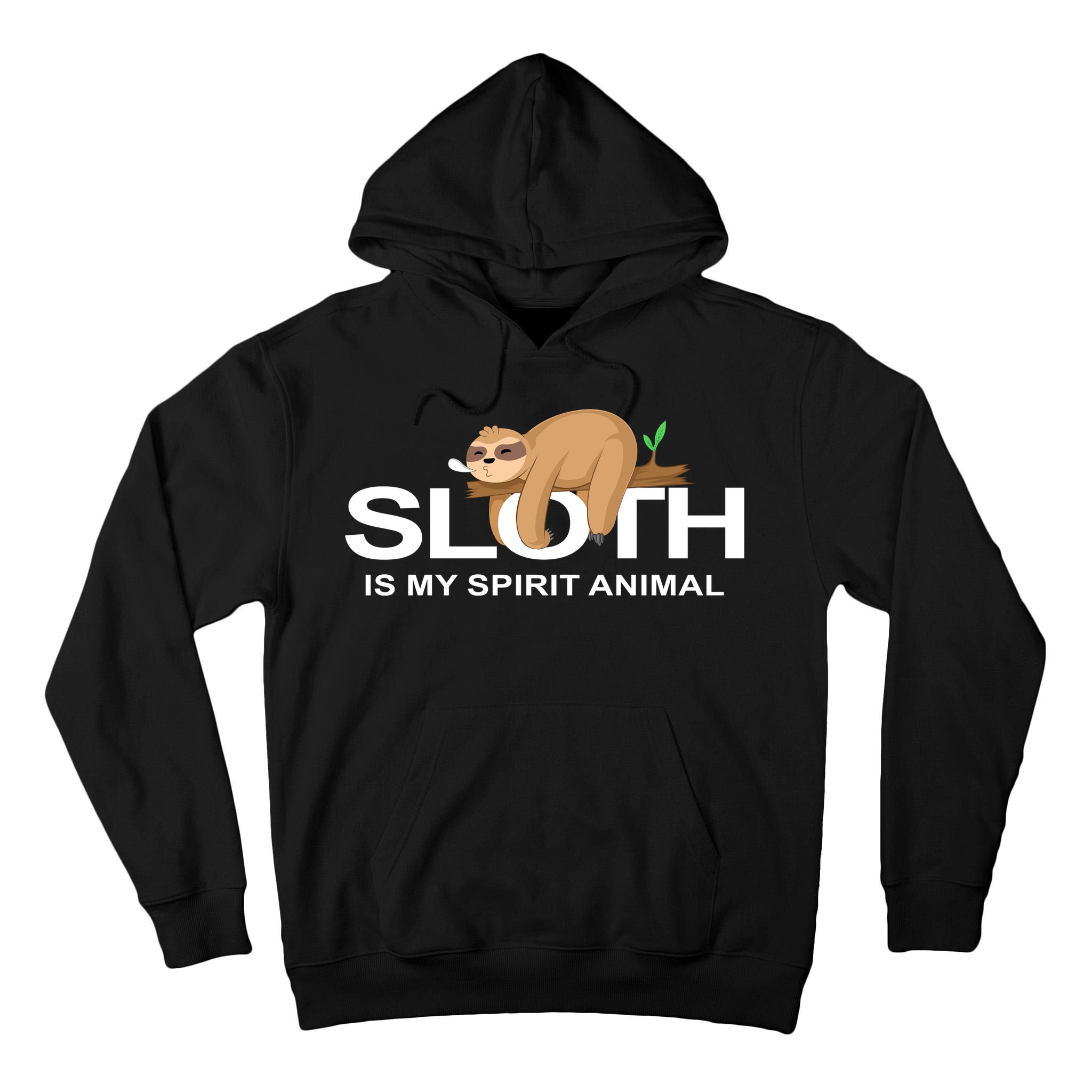 SLOTH IS MY SPIRIT ANIMAL Tall Hoodie