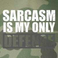 Sarcasm Is My Only Defense Legacy Tie Dye Trucker Hat