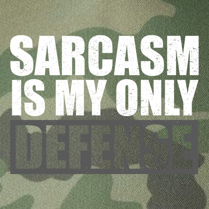 Sarcasm Is My Only Defense Legacy Tie Dye Trucker Hat