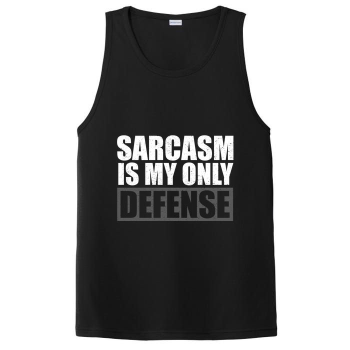 Sarcasm Is My Only Defense PosiCharge Competitor Tank