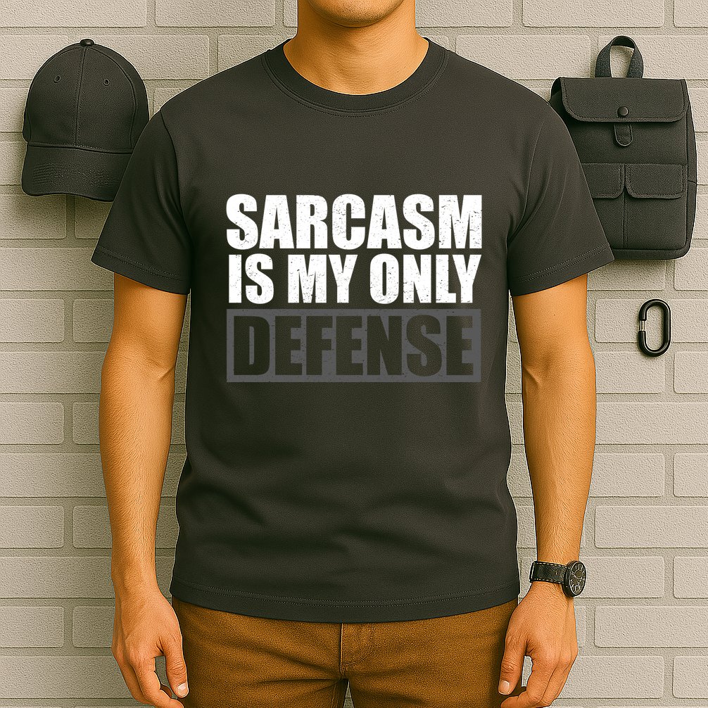 Sarcasm Is My Only Defense T-Shirt