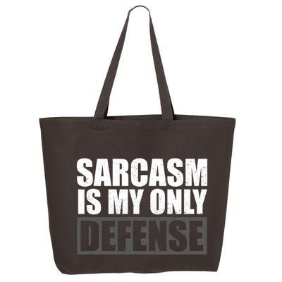 Sarcasm Is My Only Defense 25L Jumbo Tote