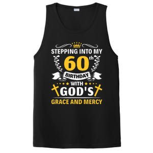 Stepping into my 60th birthday with gods grace and mercy PosiCharge Competitor Tank