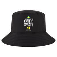 Smiling Is My Favorite Christmas Elf Buddy Cool Comfort Performance Bucket Hat