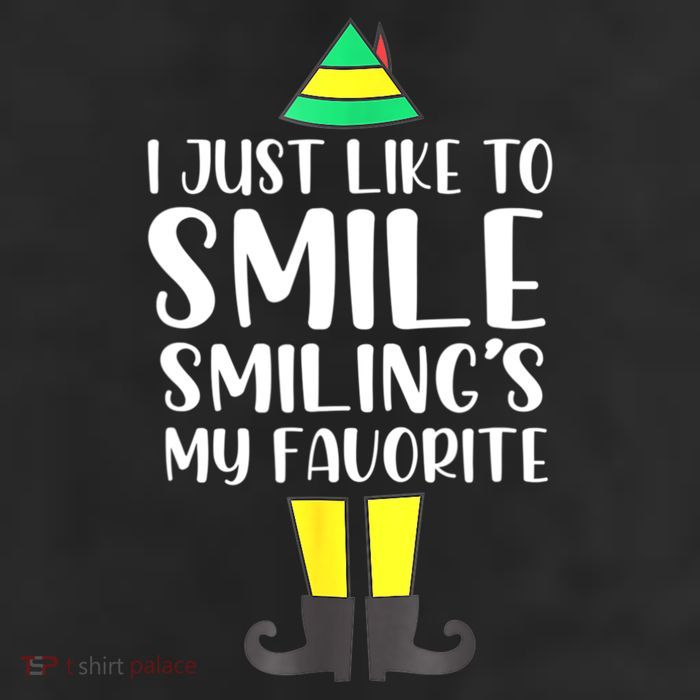 Smiling Is My Favorite Christmas Elf Buddy Trucker Hat