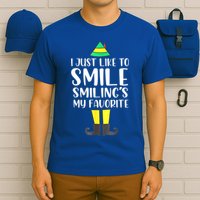 Smiling Is My Favorite Christmas Elf Buddy T-Shirt