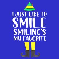 Smiling Is My Favorite Christmas Elf Buddy Toddler T-Shirt
