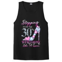 Stepping Into My 30th  Birthday Like A Queen PosiCharge Competitor Tank