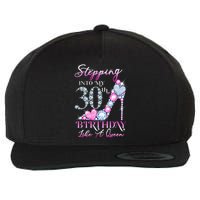 Stepping Into My 30th  Birthday Like A Queen Wool Snapback Cap