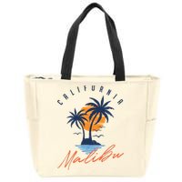 Summer In Malibu Beach Zip Tote Bag