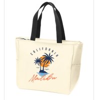 Summer In Malibu Beach Zip Tote Bag