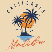 Summer In Malibu Beach Zip Tote Bag