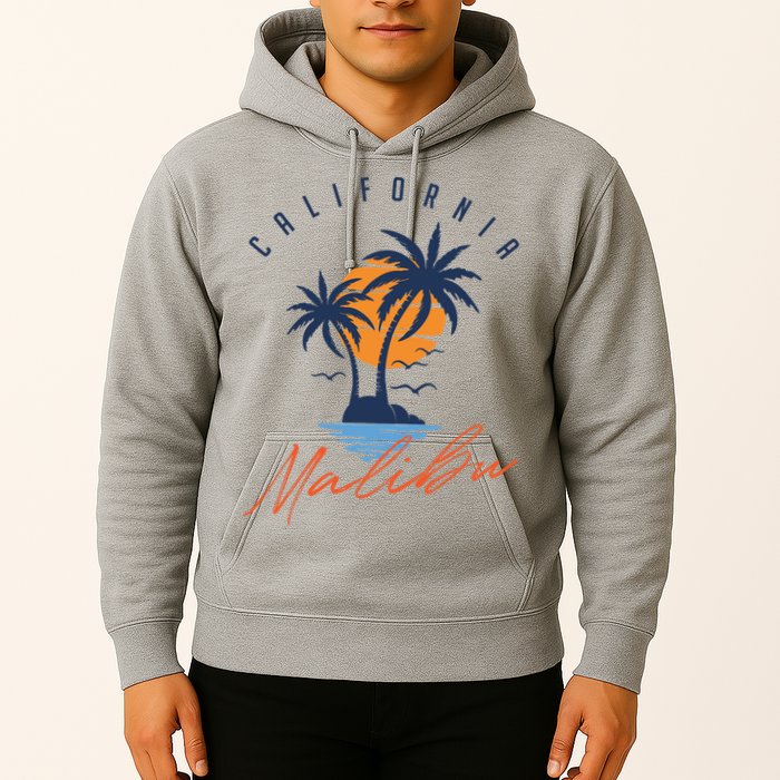 Summer In Malibu Beach Hoodie