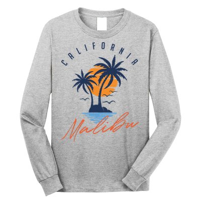 Summer In Malibu Beach Long Sleeve Shirt