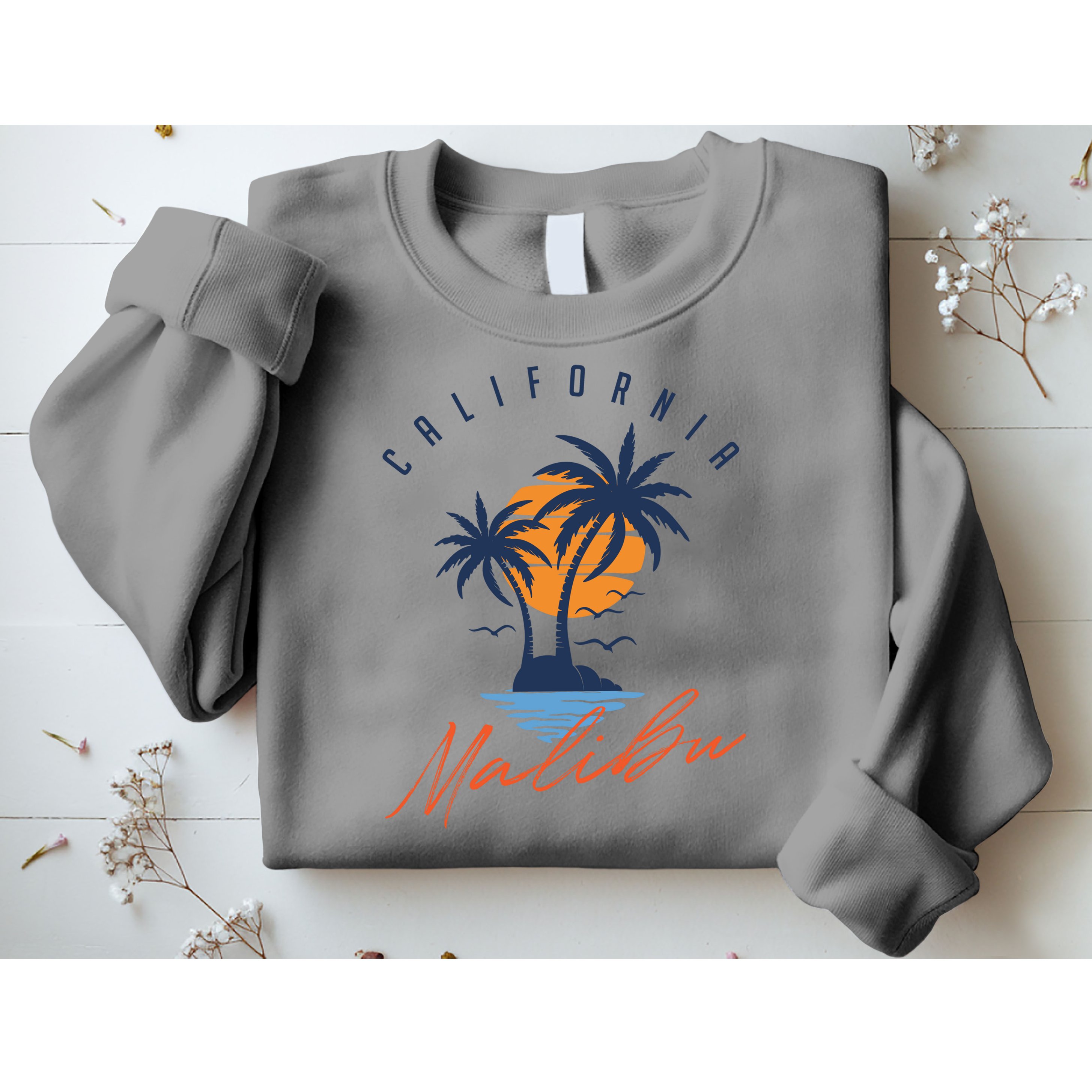 Summer In Malibu Beach Sweatshirt