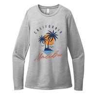 Summer In Malibu Beach Womens CVC Long Sleeve Shirt