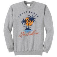 Summer In Malibu Beach Tall Sweatshirt