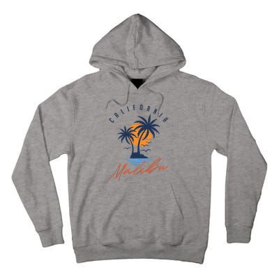 Summer In Malibu Beach Tall Hoodie