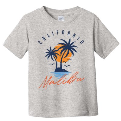 Summer In Malibu Beach Toddler T-Shirt