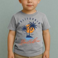 Summer In Malibu Beach Toddler T-Shirt