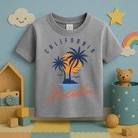 Summer In Malibu Beach Toddler T-Shirt