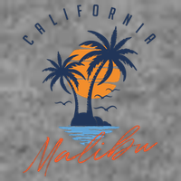 Summer In Malibu Beach Toddler T-Shirt