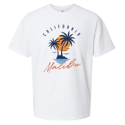 Summer In Malibu Beach Sueded Cloud Jersey T-Shirt