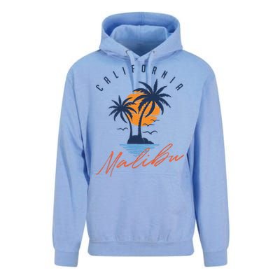 Summer In Malibu Beach Unisex Surf Hoodie