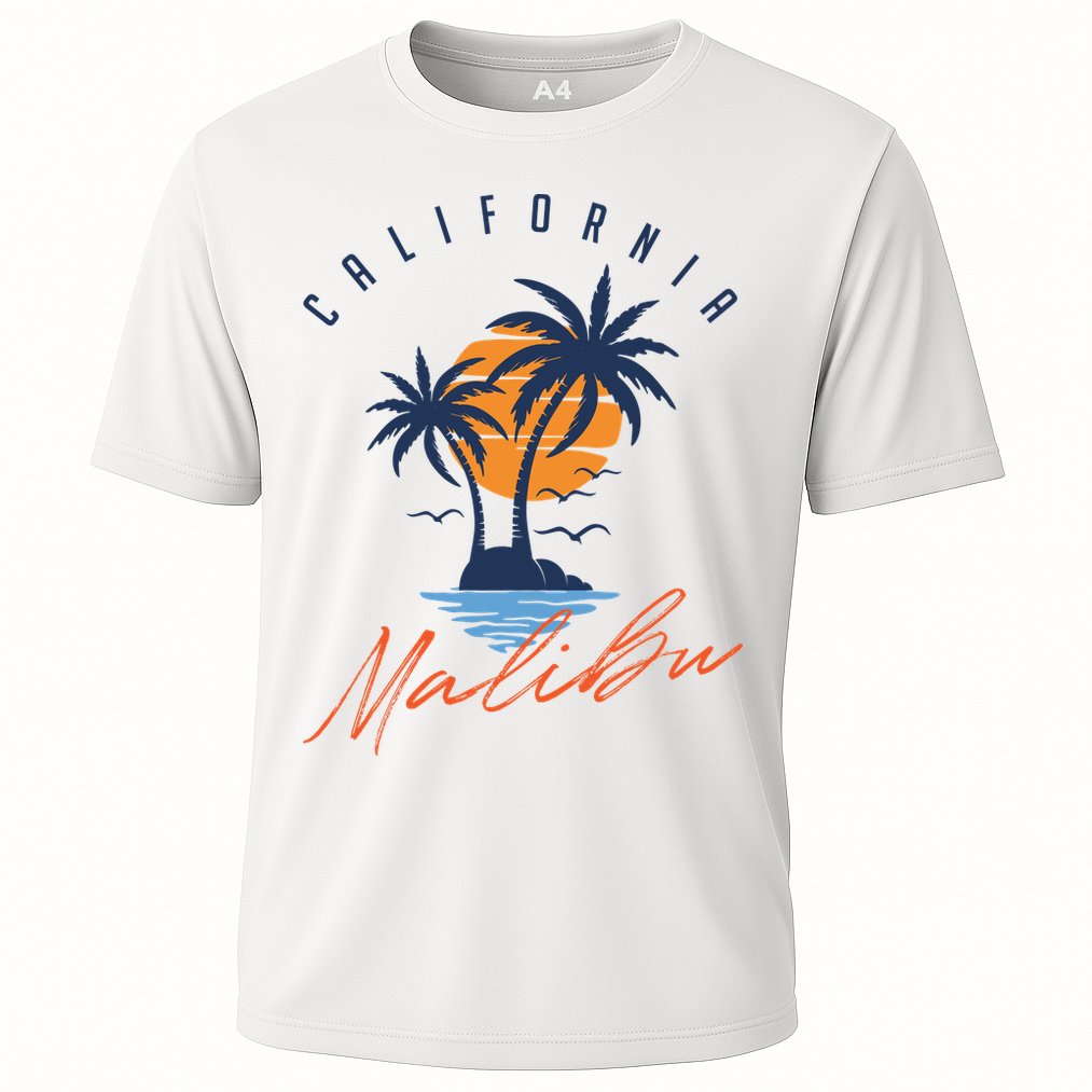 Summer In Malibu Beach Performance Shirt