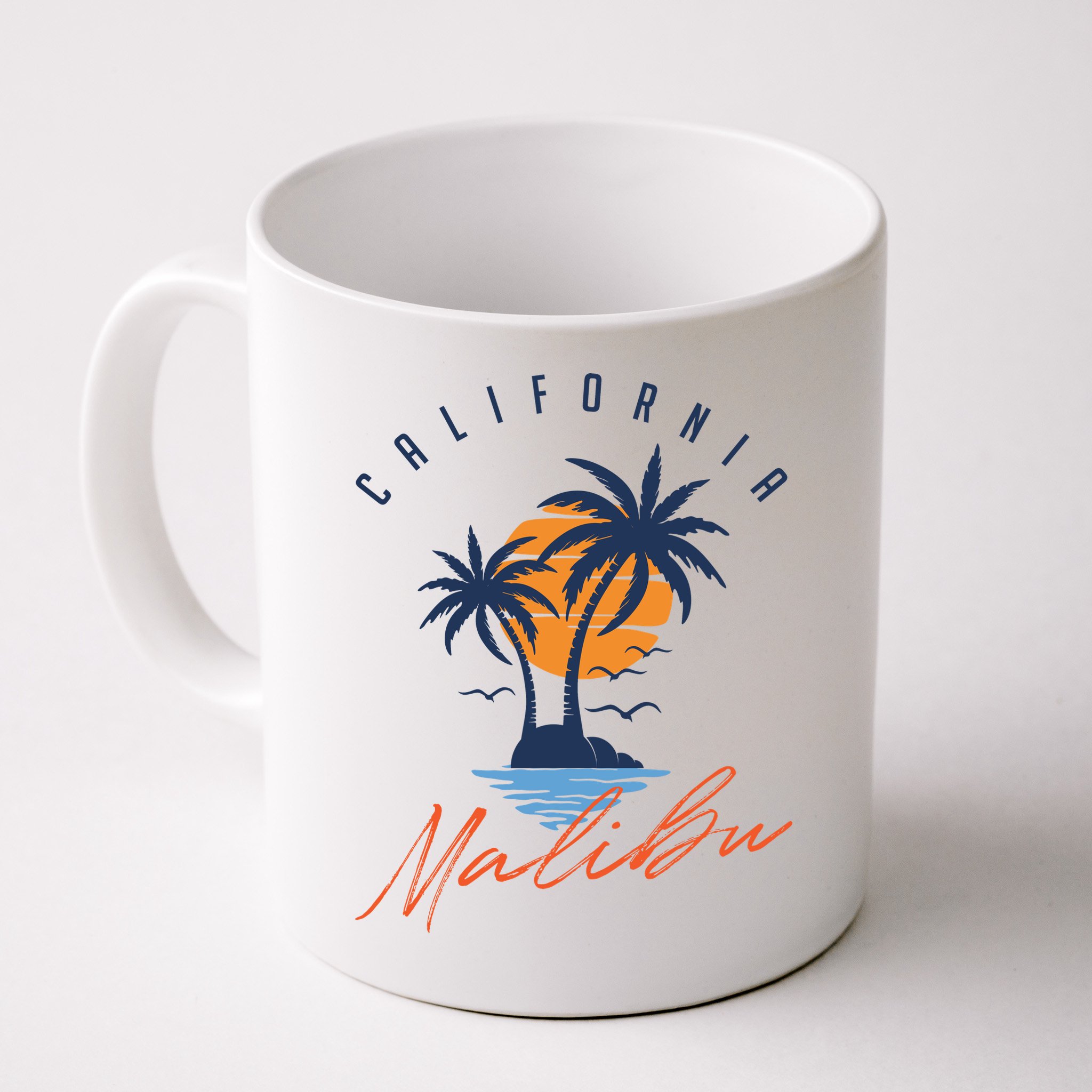 Summer In Malibu Beach Mug