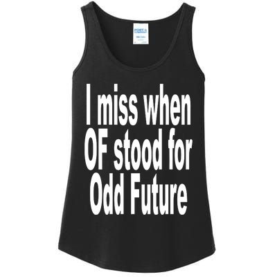 Shoprevive I Miss When Of Stood For Odd Future Ladies Essential Tank