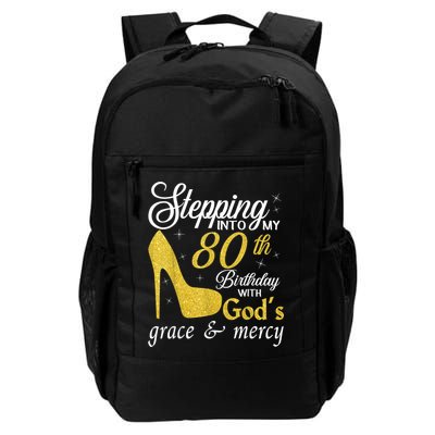 Stepping Into My 80th Birthday With God's Grace And Mercy Backpack