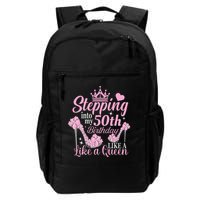 Stepping Into My 50Th Birthday Like A Queen Backpack