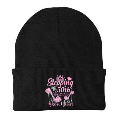 Stepping Into My 50Th Birthday Like A Queen Beanie