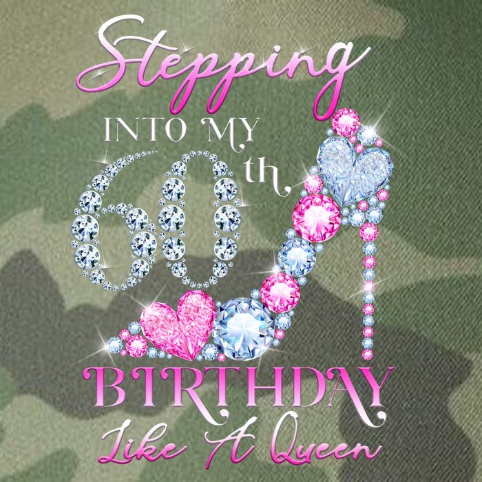 Stepping Into My 60th  Birthday Like A Queen Legacy Tie Dye Trucker Hat