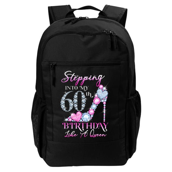 Stepping Into My 60th  Birthday Like A Queen Backpack