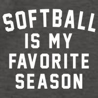 Softball Is My Favorite Season Softball Sports Lover Funny Gift Vector Backpack