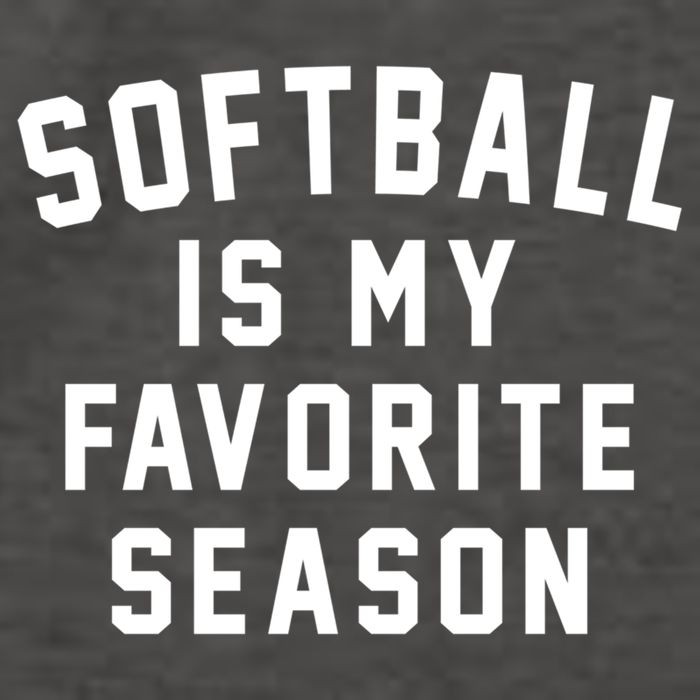 Softball Is My Favorite Season Softball Sports Lover Funny Gift Vector Backpack