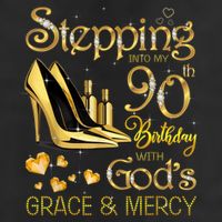 Stepping into my 90th birthday with God's grace & Mercy Hat
