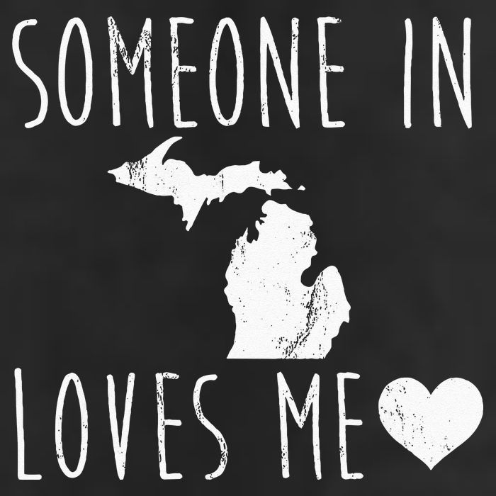 Someone In Michigan Loves Me! Cute State Gift 11oz C Handle Ceramic Mug