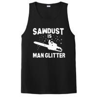 Sawdust Is Man Glitter Chainsaw Wood Working Saw Dust PosiCharge Competitor Tank