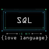 Sql Is My Love Language Programmer Tank Top