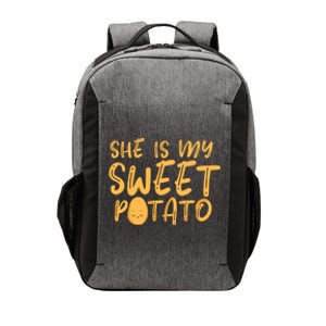 She Is My Sweet Potato Thanks Giving Vegetable Potato Gift Vector Backpack