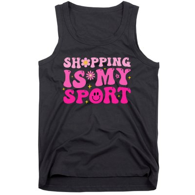 Shopping Is My Sport Funny Shopping Lover Tank Top