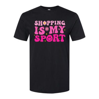 Shopping Is My Sport Funny Shopping Lover Softstyle CVC T-Shirt