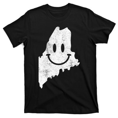 Smiling In Me – Funny Maine Happy Face T-Shirt