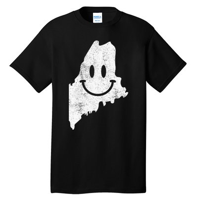 Smiling In Me – Funny Maine Happy Face Tall T-Shirt