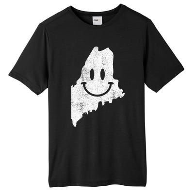 Smiling In Me – Funny Maine Happy Face Tall Fusion ChromaSoft Performance T-Shirt