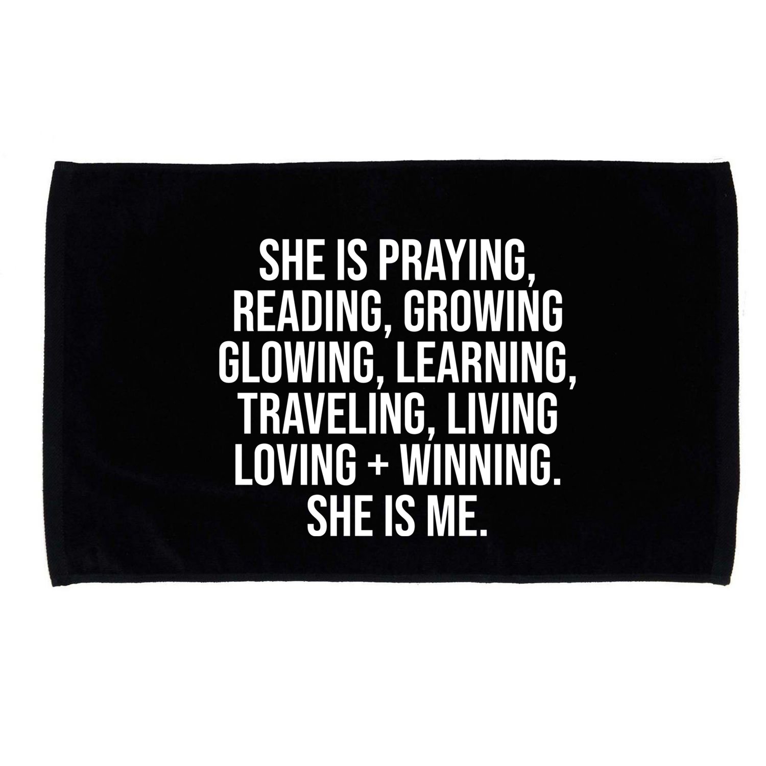 She Is Me Couples Marriage True Love Valentines Microfiber Hand Towel